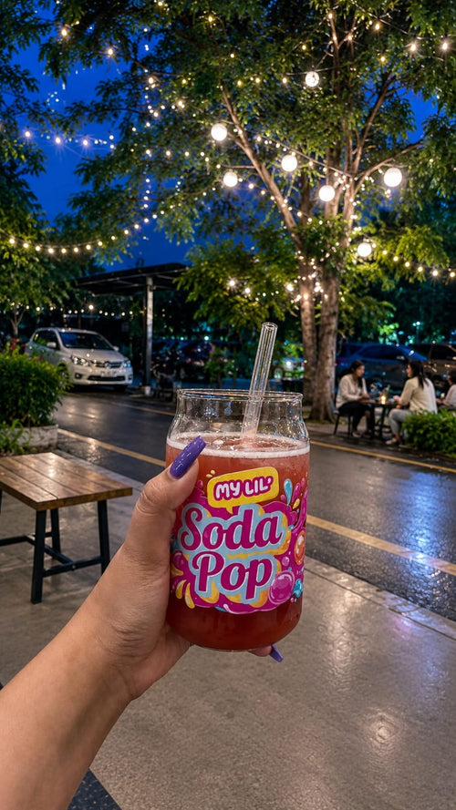 My Lil’ Soda Pop - Glass Tumbler
