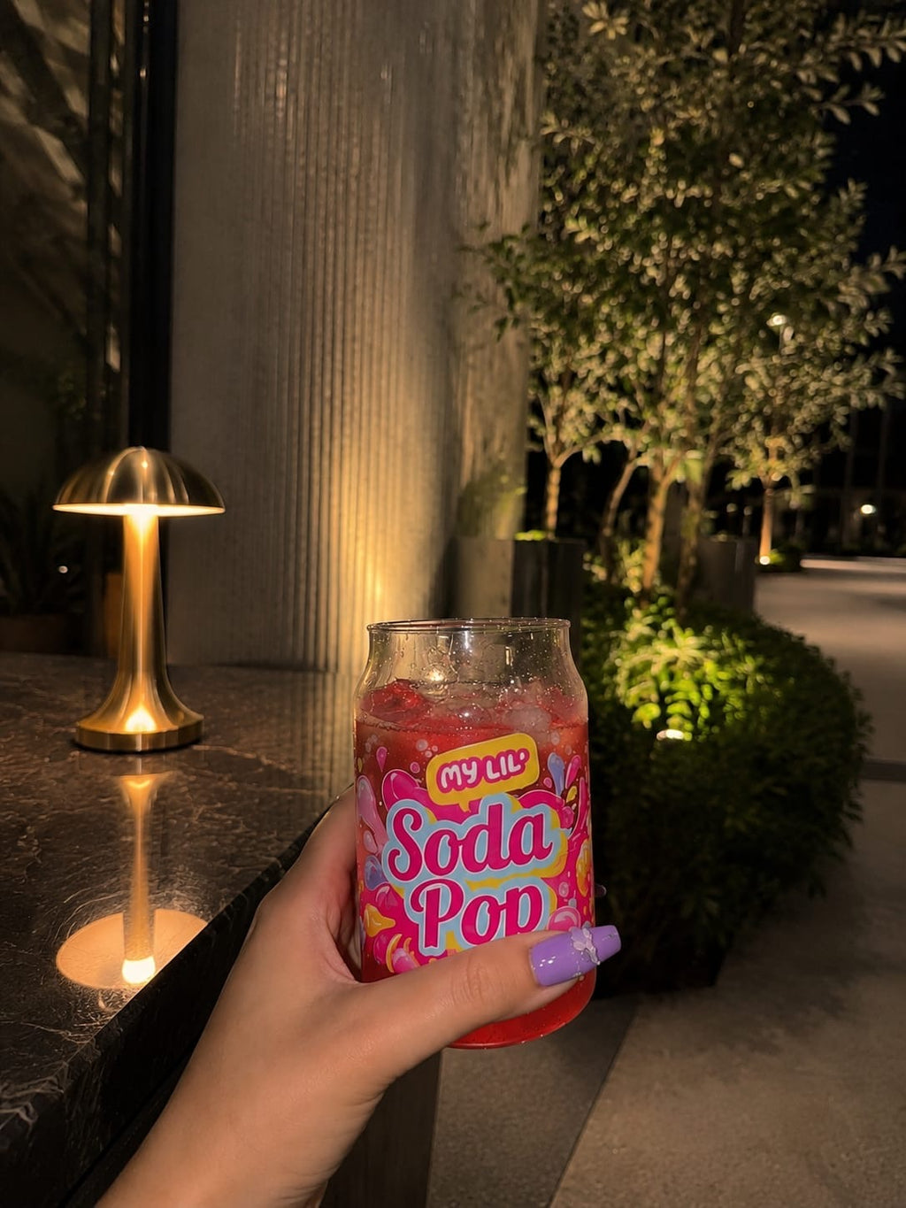 My Lil’ Soda Pop - Glass Tumbler