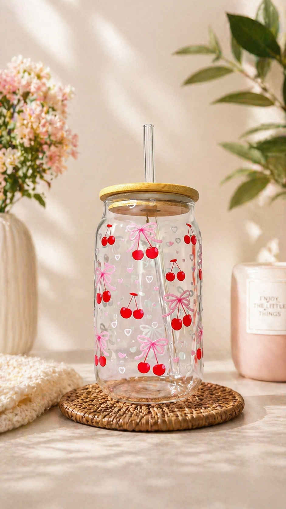 The Cherry Bomb Glass Tumbler