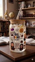 The Big Bang Theory Fan Glass Tumbler