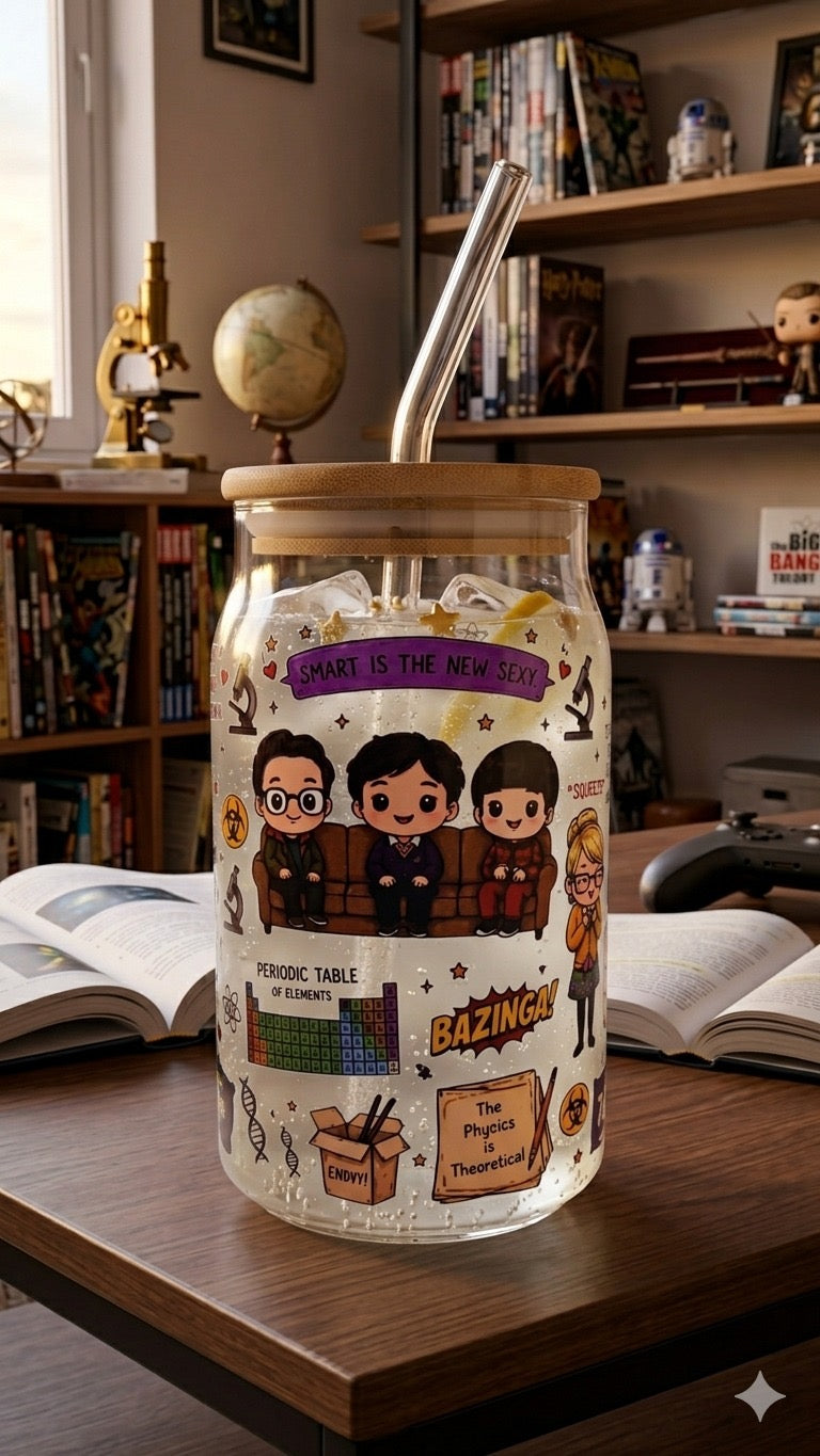 The Big Bang Theory Fan Glass Tumbler