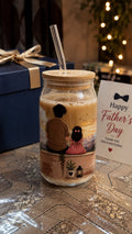 My First Best Friend – Father's Day Glass Tumbler